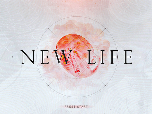 UI练习作品-NEW LIFE