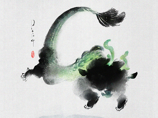 最近画的龙