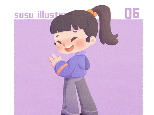 插画人物系列九图
