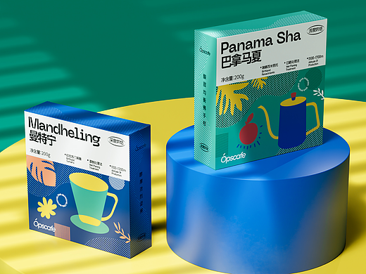 咖啡品牌包装设计（个人主页-ZNjc3MDE1MTI=） - 包装 - 站酷设计师M桃子原创素材 - 站酷ZCOOL