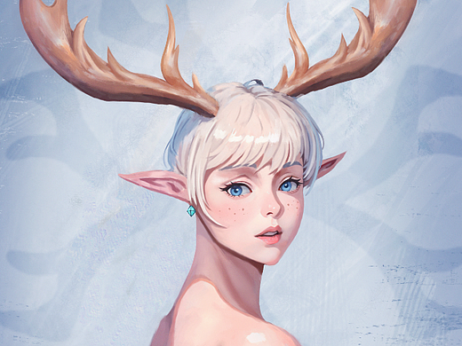 小鹿_Deer（个人主页-ZNjY1ODYxODg=） - 创作习作 - 站酷设计师Hawk_Jo原创素材 - 站酷ZCOOL