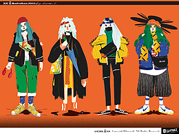 人物插画 | 时尚穿搭