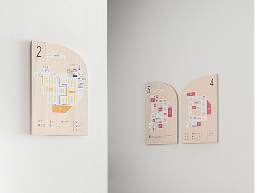 萁面市立图书馆剧场——标识设计 wayfinding system