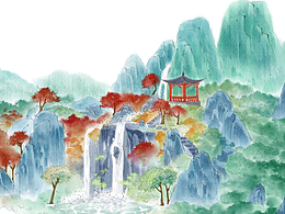 插画·山