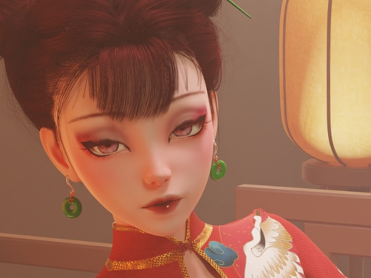 Blender角色渲染