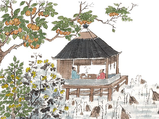 为孩子们创作的古诗词插图
