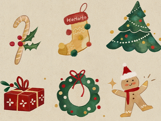 圣诞小物合集--2022圣诞节快乐！