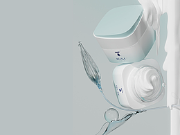 C4D 化妆品 kv海报 建模 渲染