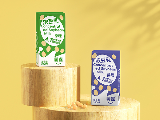 浓豆乳/包装设计