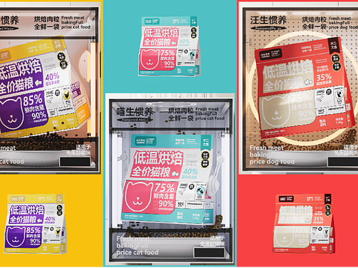 包装设计-宠物-猫粮包装设计