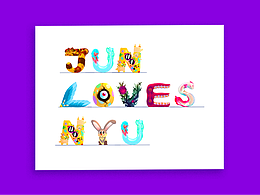 幻想生物动画字体-上海纽约大学春季项目