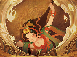 敦煌·秘境飞天