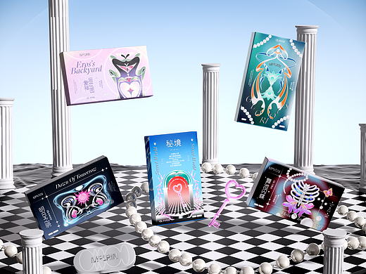 MOLRIN 美瞳品牌设计/vi/包装/时尚/艺术/眼镜/插画