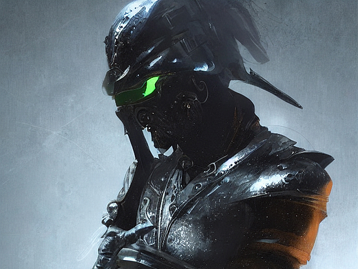 ai插画 理想主义者