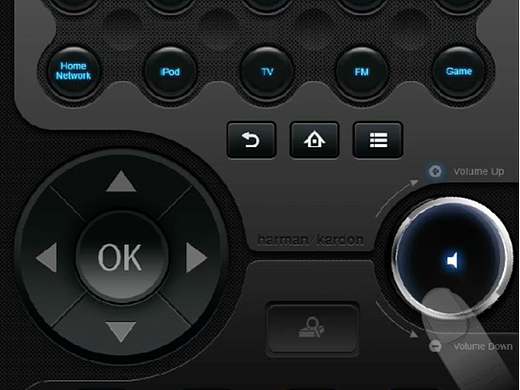 harman/kardon音响设备通用型遥控器APP（iPad版）