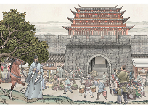 博物馆~层板画~景箱~展馆画~连环画~国画