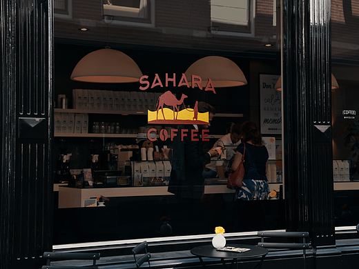 Sahara coffee 包装设计 | 咖啡包装 | 物料延伸