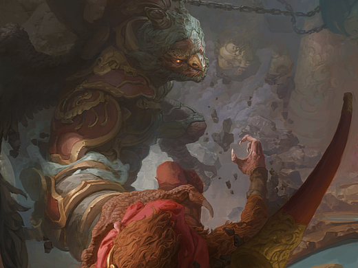 钟风华西游系列——《大鹏鸟》