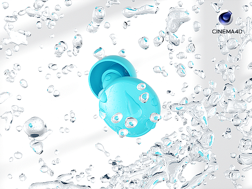 硅胶耳塞产品动画