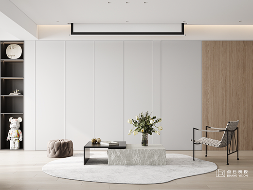 點右效果圖 —— 現(xiàn)代風格（個人主頁-ZNjQ1NzI1NTY=） - 家裝設計 - 站酷設計師點右效果圖表現(xiàn)原創(chuàng)素材 - 站酷ZCOOL