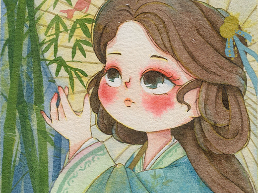 Q版古风人物