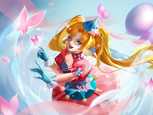 幻蝶少女（個人主頁-ZNjEzMjU5NDQ=） - 商業(yè)插畫 - 站酷設計師0南瓜子0原創(chuàng)素材 - 站酷ZCOOL