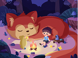 森林治愈系大場(chǎng)景