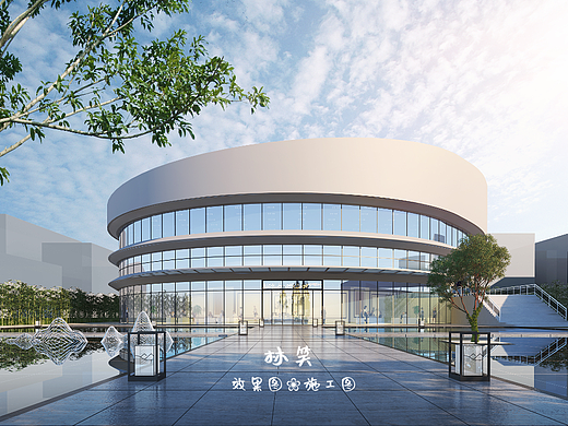 室外建筑透视效果表现