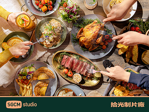 连锁餐饮品牌摄影 | 卡朋西餐 X CATCHTIME