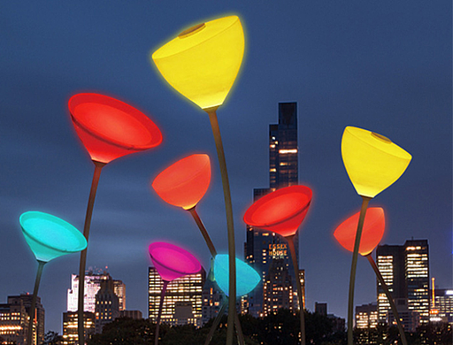 世博 led仿真马蹄莲艺术景观灯户外亮化马蹄莲厂家定制