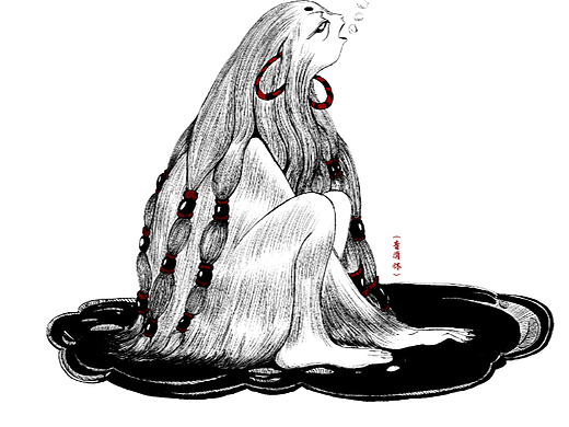 临摹《山海经》1-10（个人主页-ZNjMyMzk5NDA=） - 绘画 - 站酷设计师脆桃小洋原创素材 - 站酷ZCOOL