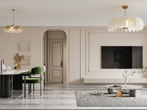 玄一设计| 简法式家装效果图