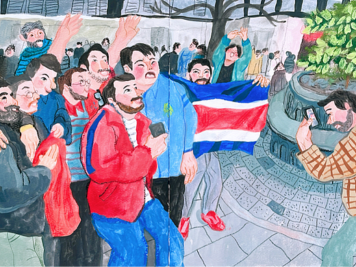 大合集最近的插画有点杂…