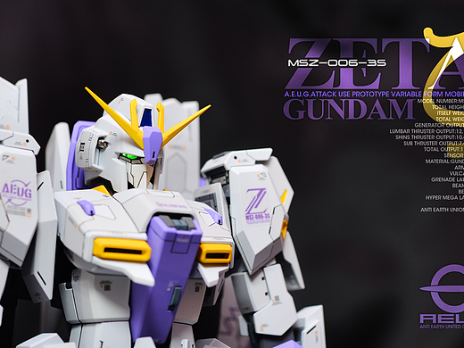 科幻模型设计制作｜《MG STRIKE ZETA》附改造过程