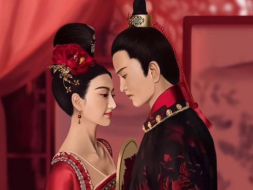 影视剧《大唐荣耀》绘画作品