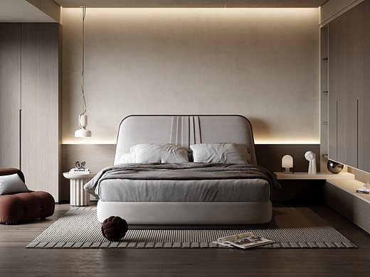 Pleat - Swiss Luxury bed 精致床组