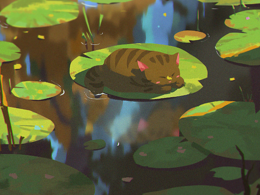 色彩速途打卡_九月與夏天（個人主頁-ZNjA5MjM0OTY=） - 創(chuàng)作習作 - 站酷設計師行賢居士原創(chuàng)素材 - 站酷ZCOOL