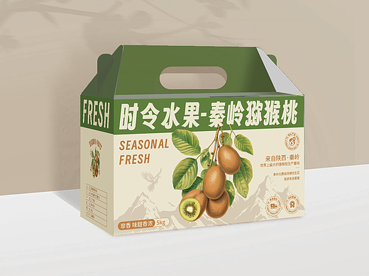 各个地方的时令水果包装