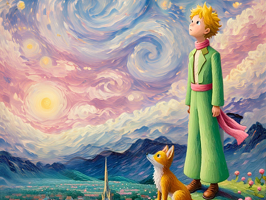 星空下的小王子