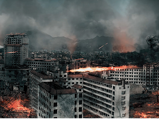 废墟绘景合成创作（全流程）（个人主页-ZNTk2ODUxNjA=） - 其他影视 - 站酷设计师娘子x原创素材 - 站酷ZCOOL