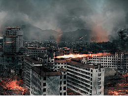 废墟绘景合成创作(全流程)