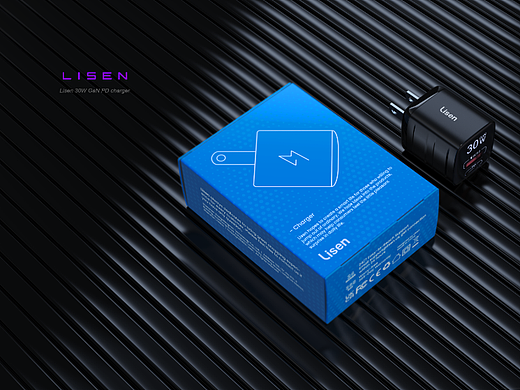 LISEN 30W A+C GaN PD CHARGER (PRIME FAST)