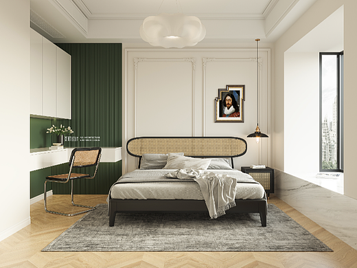 亚町设计 | 小户型之家变身优雅复古的「奶油盒子」