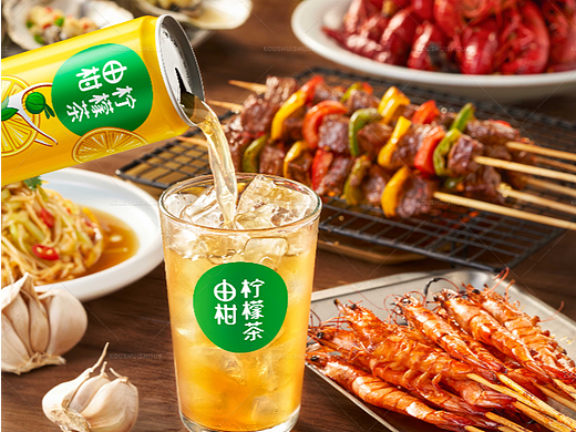 由柑柠檬茶拍摄 | 东鹏特饮 X 口水视觉