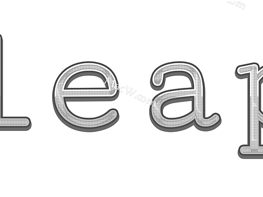 PS样式:动漫风格文字样式