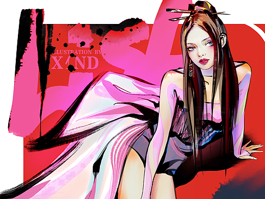 时尚插画合集 | X1ND