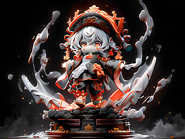 AI手办生成练习 2024.2