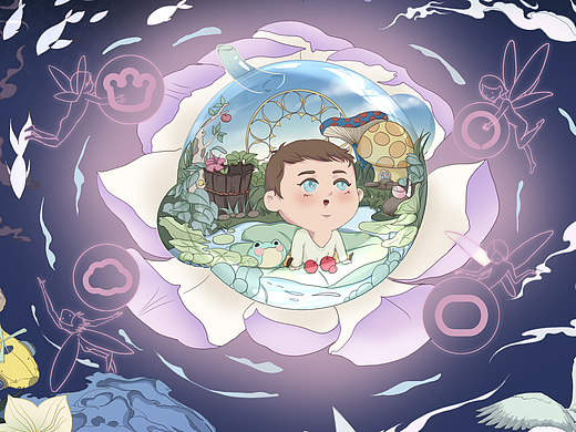 Babycare品牌标识创意延展设计大赛-蛙蛙世界
