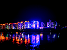 大自然美景、建筑、夜景、都市