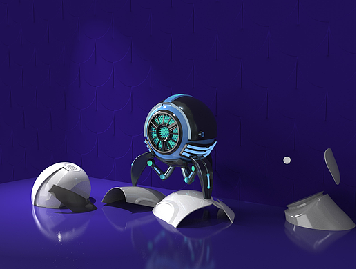 临摹重力星球Mars音响（个人主页-ZNjA1OTQzNTI=） - 电子产品 - 站酷设计师晓小7原创素材 - 站酷ZCOOL